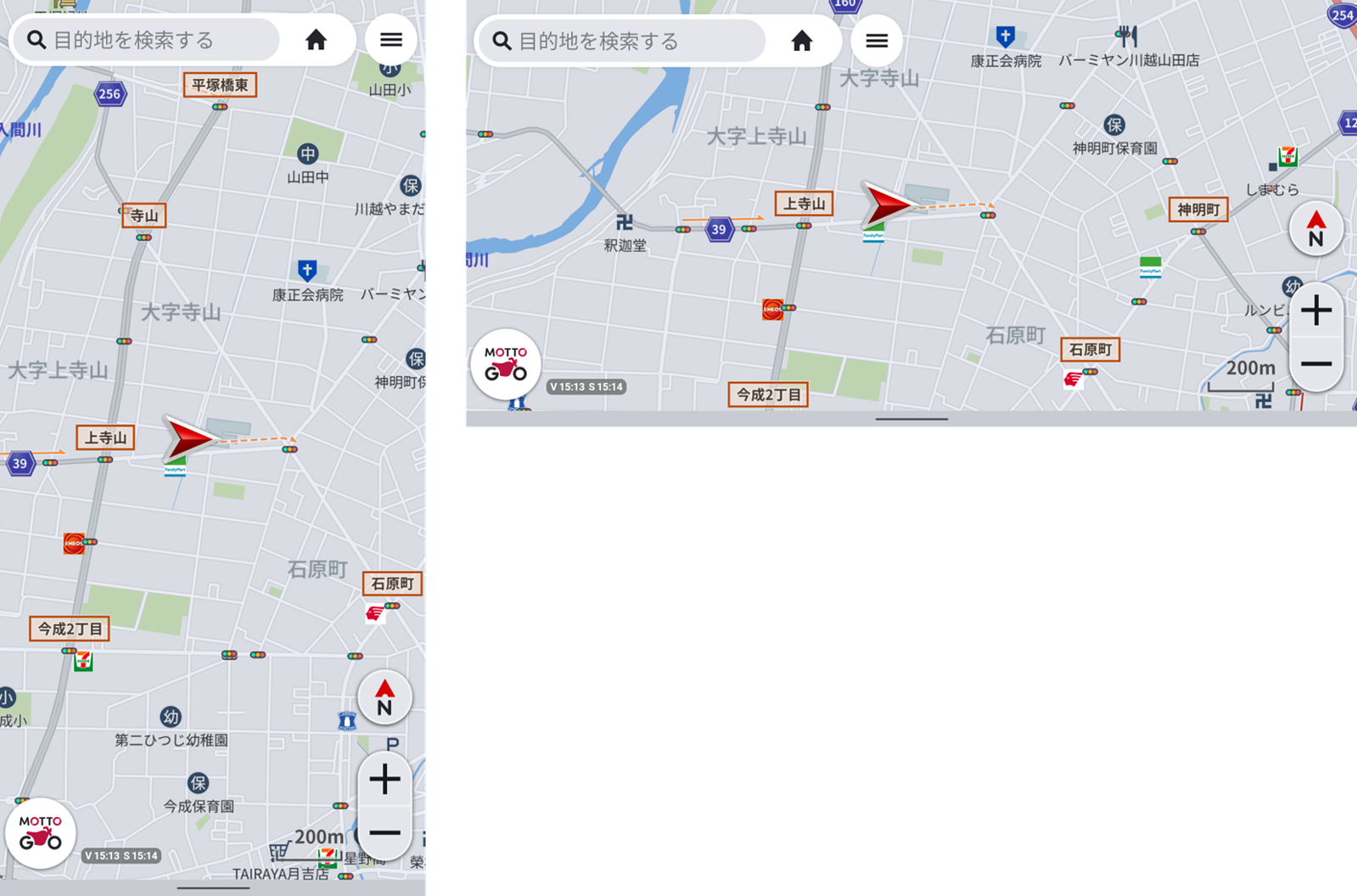 地図の見方・操作